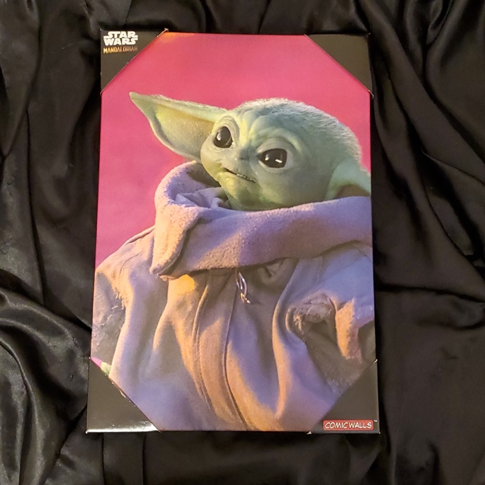 Baby Yoda Canvas 13×19